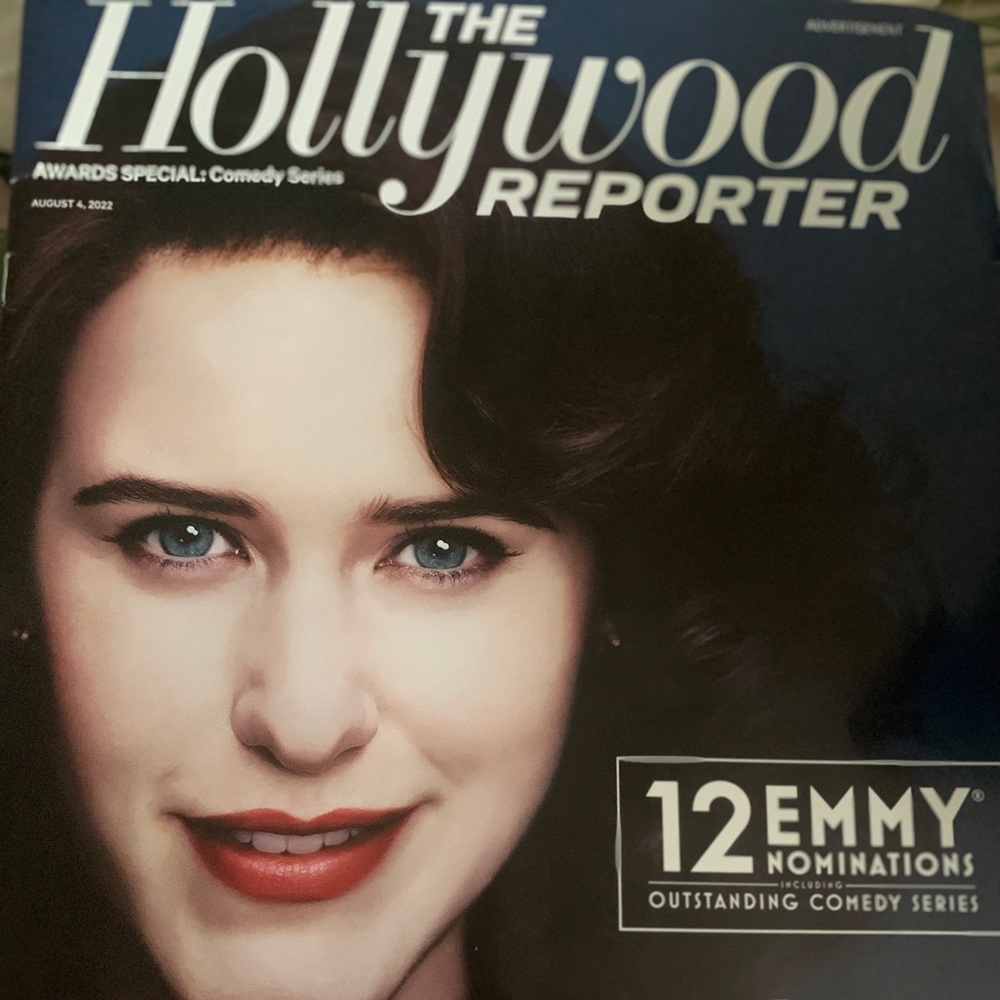 The Hollywood Reporter Emmy awards edition Aug 4, 2022 new unread